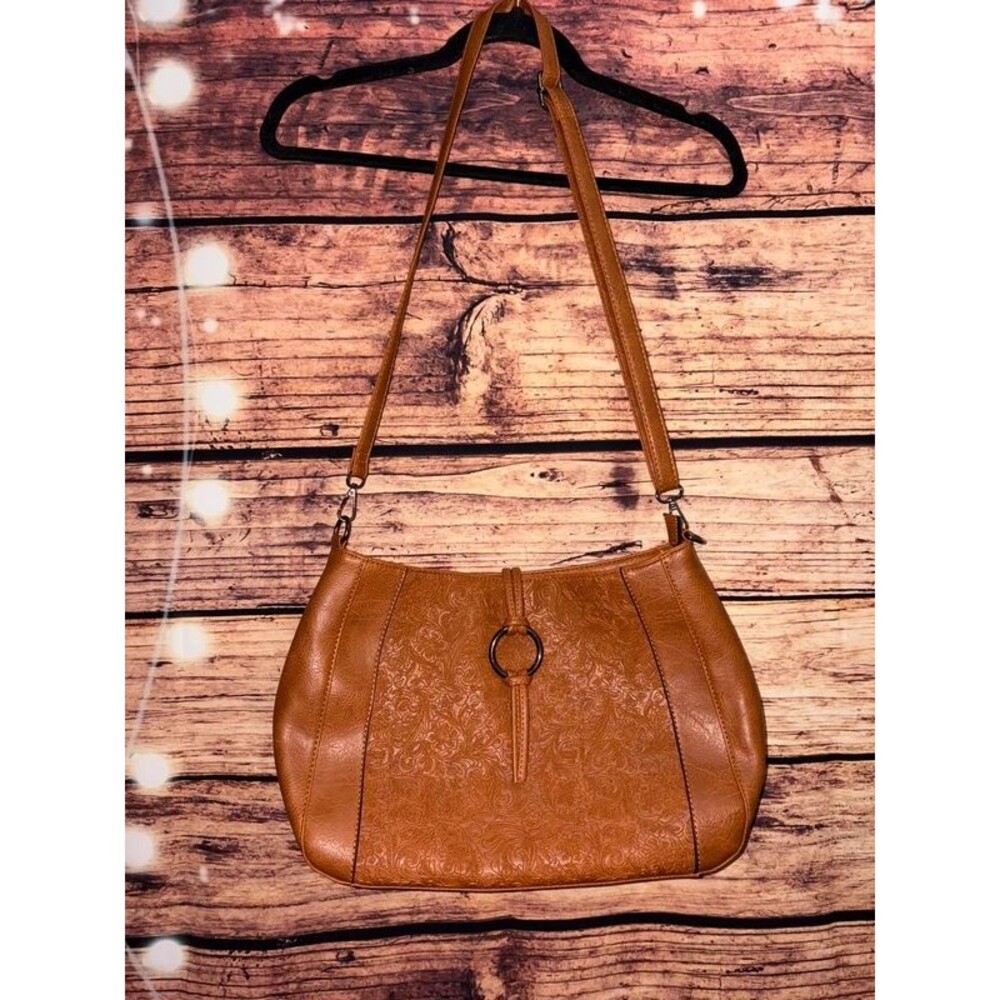 Sam & Hadley shoulder bag embossed purse